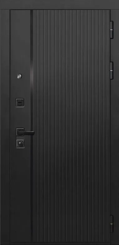 Фото Дверь ДвериПРО Л-45 ФЛ-256 (10мм, Бетон снежный) DPRO222057