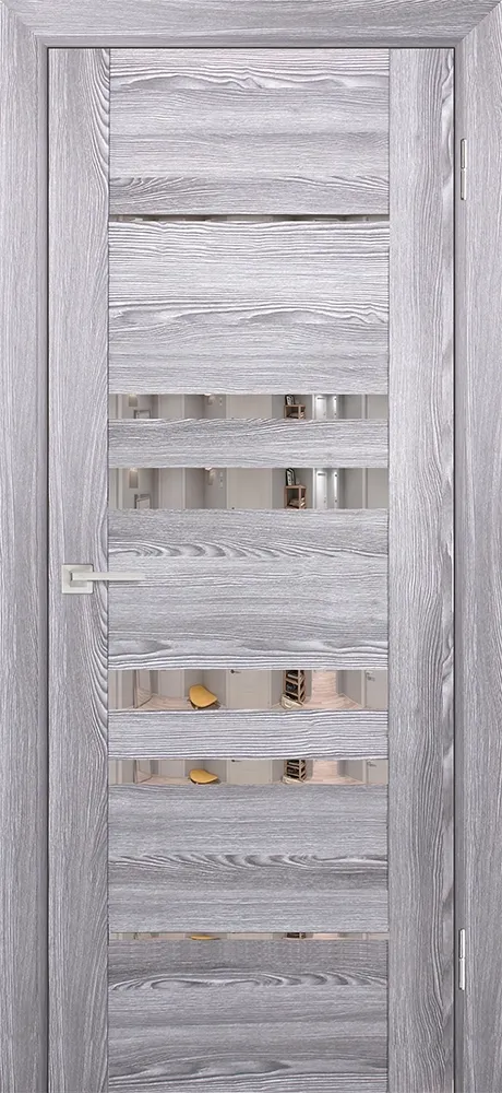 Фото Межкомнатная дверь PSK-4 Ривьера грей